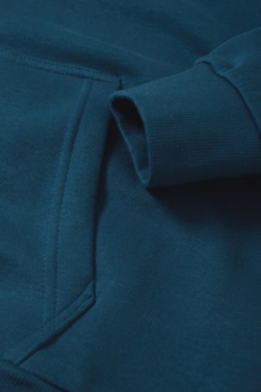 Hommes - Sweat à capuche - bleu foncé