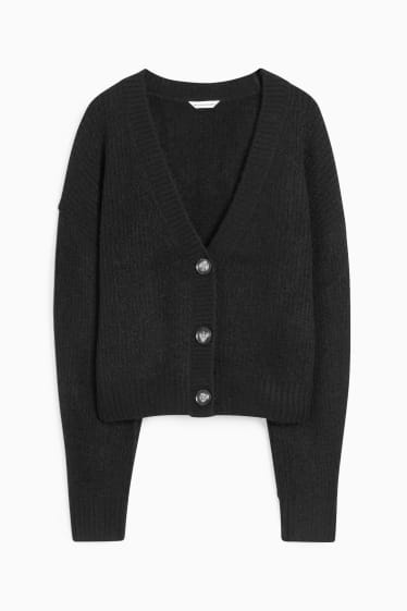 Damen - CLOCKHOUSE - Strickjacke - schwarz