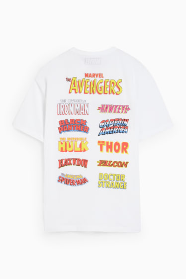 Mężczyźni - T-shirt - Marvel - biały