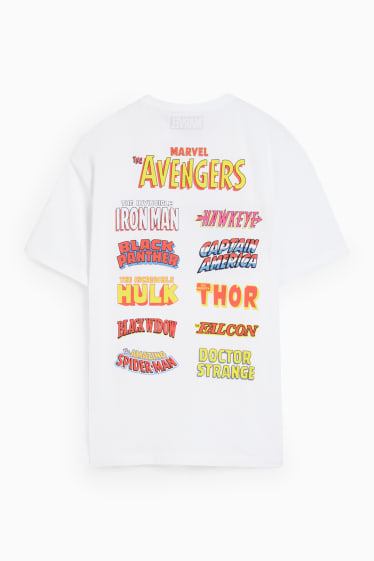 Herren - T-Shirt - Marvel - weiß