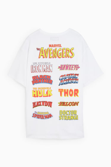 Heren - T-shirt - Marvel - wit