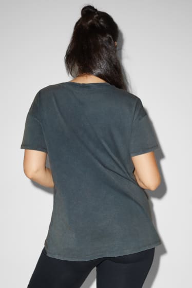 Donna - CLOCKHOUSE - t-shirt - Lilo & Stitch - grigio