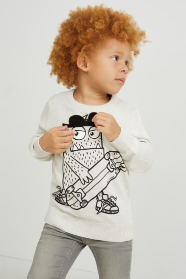 Enfants - Pullover - gris clair