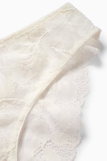 Femmes - Culotte - blanc crème