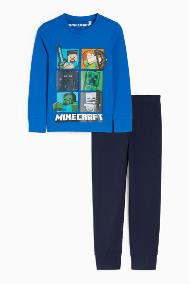 Children Boys - Minecraft - pyjamas - 2 piece - blue