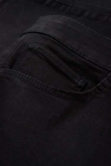 Dames - Jegging jeans - high waist - zwart