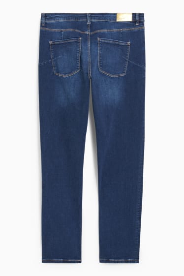 Women - Slim jeans - high waist - shaping jeans - LYCRA® - blue denim