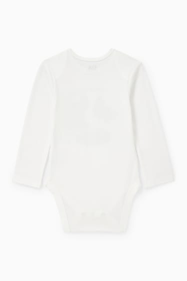 Baby: jongens - Rompertje - crème wit