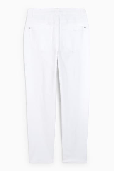 Dona - Mom jeans - high waist - blanc