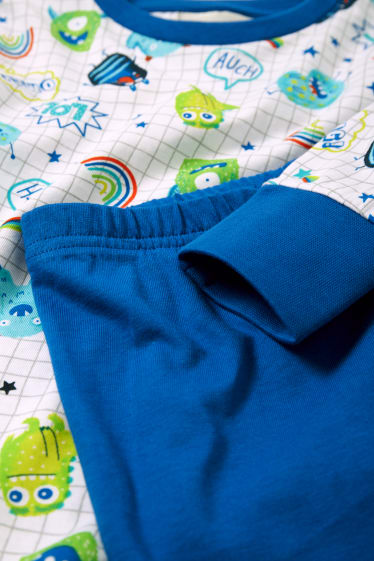 Kinder - Pyjama - 2 teilig - weiß