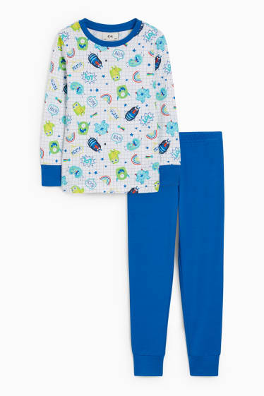 Kinderen - Pyjama - 2-delig - wit