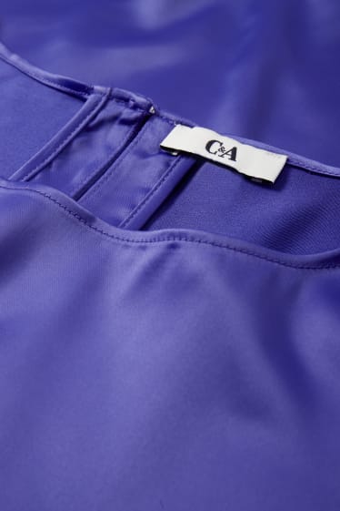 Women - Satin top - purple