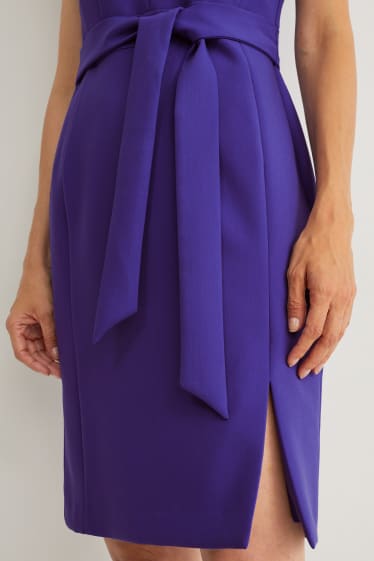 Kobiety - Sukienka biznesowa - purpurowy