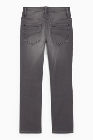 Kinder - Straight Jeans - grau