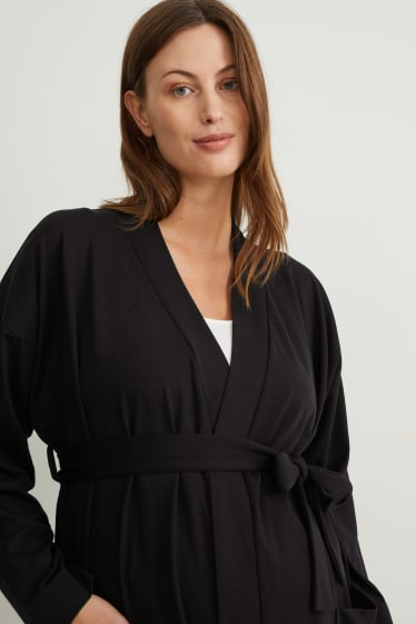 Donna - Cardigan per allattamento - nero