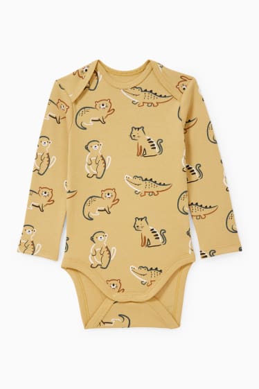 Baby: jongens - Rompertje - geel
