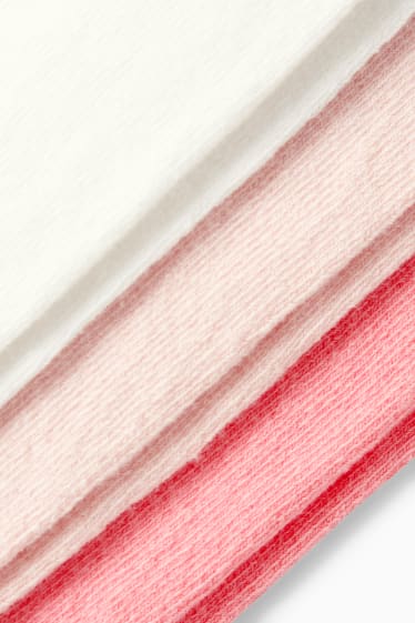 Enfants filles - Lot de 3 paires - collants - blanc