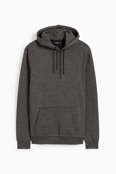 Herren - Hoodie - grau-melange