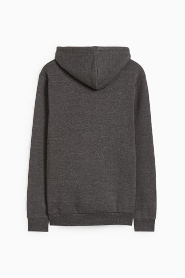 Herren - Hoodie - grau-melange