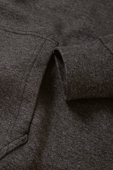 Herren - Hoodie - grau-melange