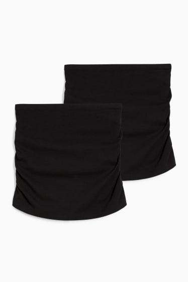 Damen - Multipack 2er - Bauchband - schwarz