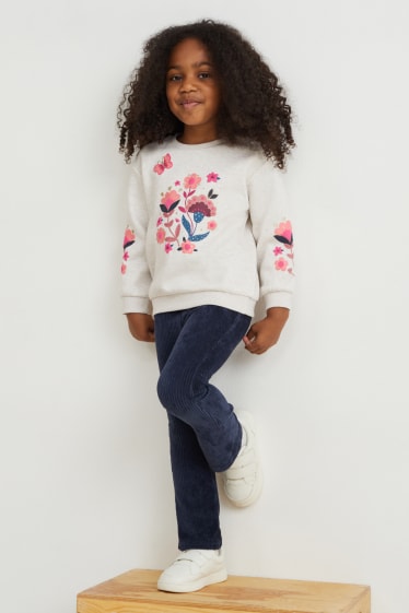 Enfants filles - Legging - bleu foncé