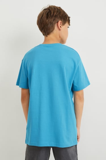 Dzieci - Jujutsu Kaisen - koszulka z krótkim rękawem - turkusowy