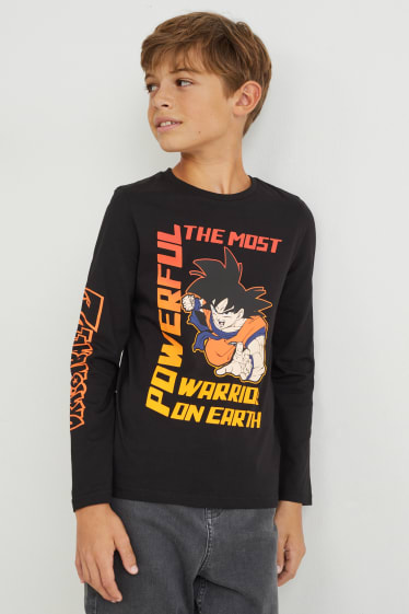 Kinderen - Dragon Ball Z - longsleeve - zwart