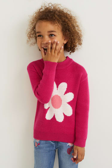 Dzieci - Sweter - różowy