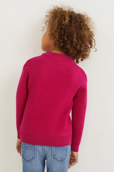 Kinder Mädchen - Pullover - pink