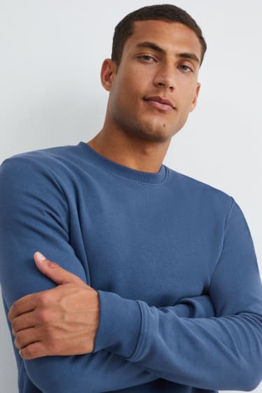 Heren - Sweatshirt - donkerblauw