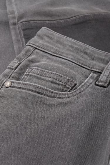 Copii - Loose fit jeans - denim-gri