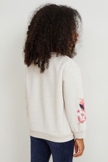 Kinder Mädchen - Sweatshirt - hellbeige