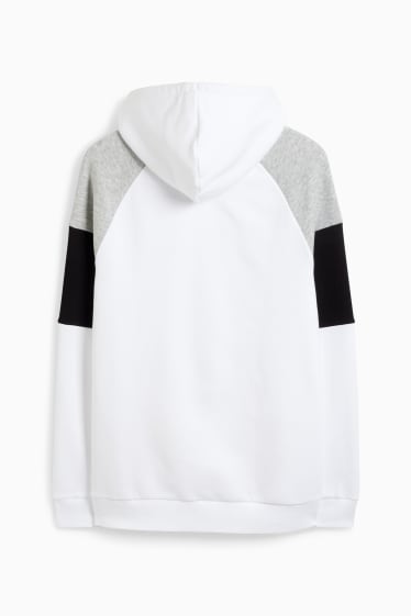 Men - Hoodie - white