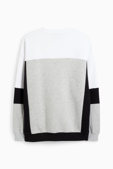 Heren - Sweatshirt - licht grijs-mix