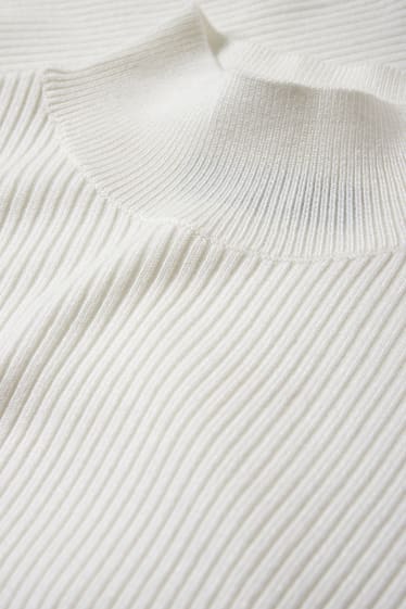 Kinder Mädchen - Pullover - schneeweiss