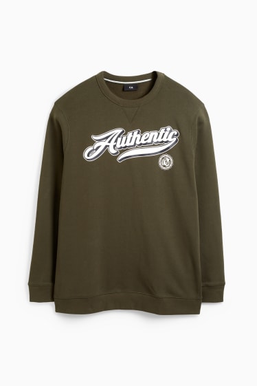 Men - Sweatshirt - dark green