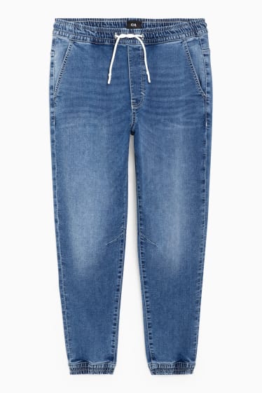 Pánské - Slim jeans - jog denim - LYCRA® - džíny - světle modré