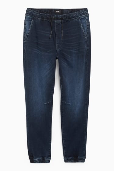 Mężczyźni - Slim jeans - jog denim - LYCRA® - dżins-ciemnoniebieski