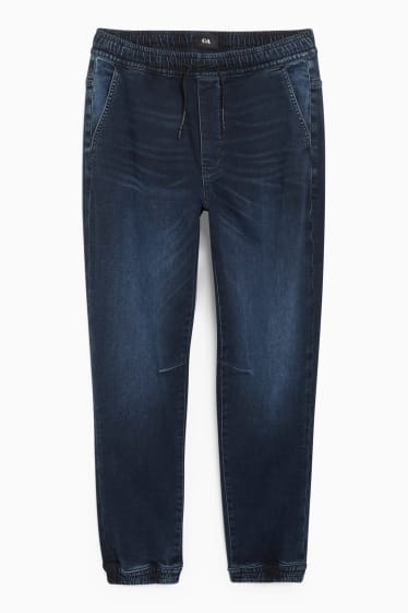 Men - Slim jeans - jog denim - LYCRA® - denim-dark blue