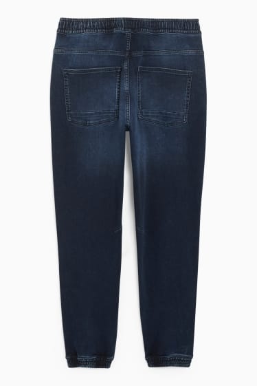 Pánské - Slim jeans - jog denim - LYCRA® - džíny - tmavomodré