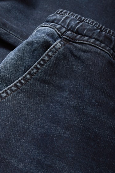 Pánské - Slim jeans - jog denim - LYCRA® - džíny - tmavomodré