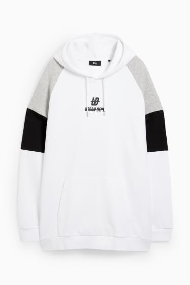 Hombre - Sudadera con capucha - blanco