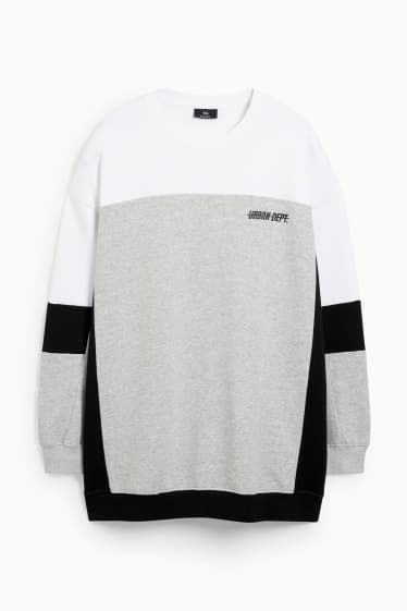 Hombre - Sudadera - gris claro jaspeado