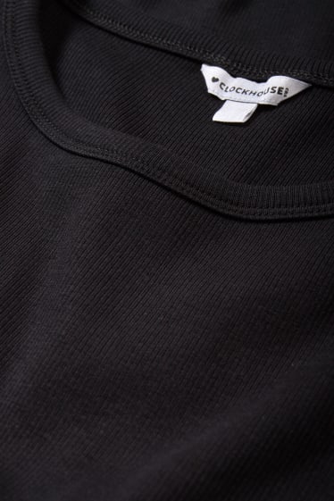 Women - CLOCKHOUSE - long sleeve top - black