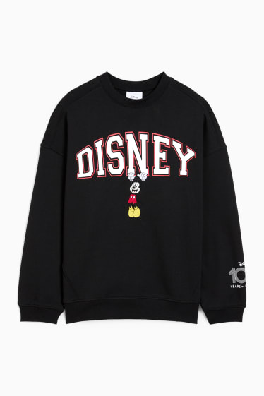Damen - CLOCKHOUSE - Oversized-Sweatshirt - Micky Maus - schwarz