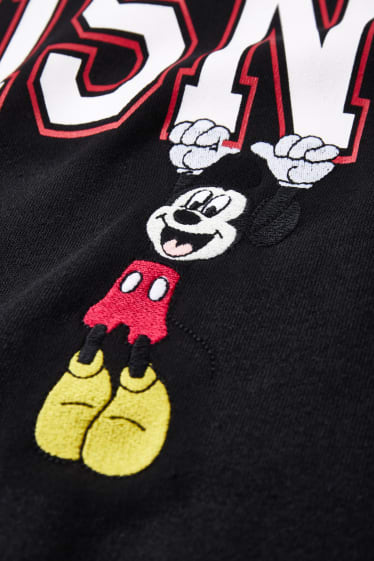 Damen - CLOCKHOUSE - Oversized-Sweatshirt - Micky Maus - schwarz