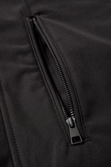 Dona - Jaqueta softshell amb caputxa - 4 Way Stretch - negre