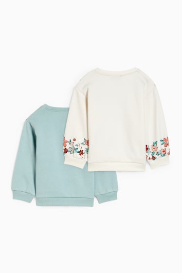 Kinder Mädchen - Multipack 2er - Sweatshirt - mintgrün