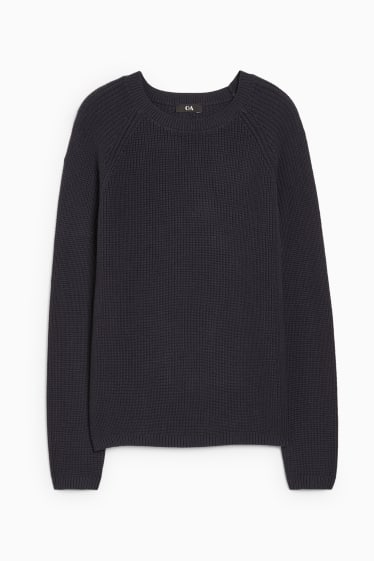 Donna - Pullover basic - blu scuro